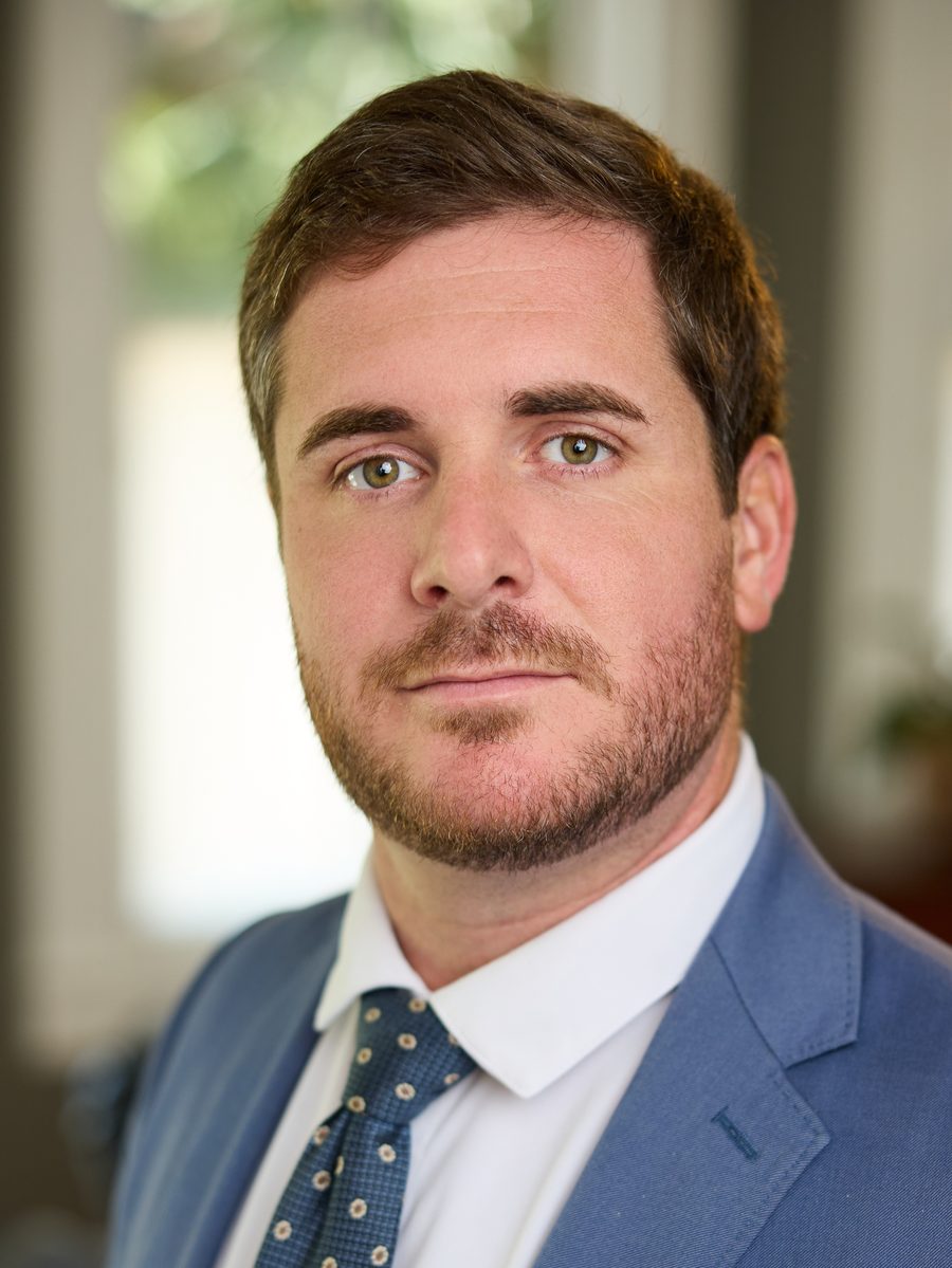Portrait of Mason Barnes at the firm&rsquo;s Pensacola office