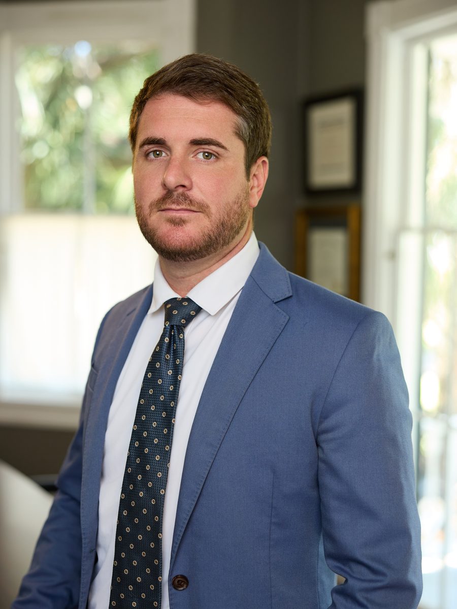 Portrait of Mason Barnes, criminal and juvenile defense attorney in Pensacola